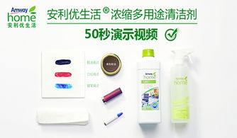 安利優(yōu)生活濃縮多用途清潔劑50秒演示視頻